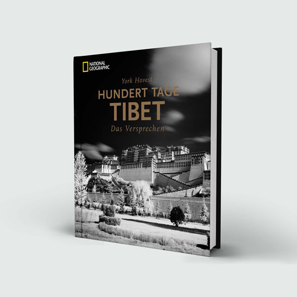 Projektvorschau: Buchgestaltung für „100 Tage Tibet – Das Versprechen“ von York Hovest – ästhetisches Design für einen der erfolgreichsten Bildbände des Jahres