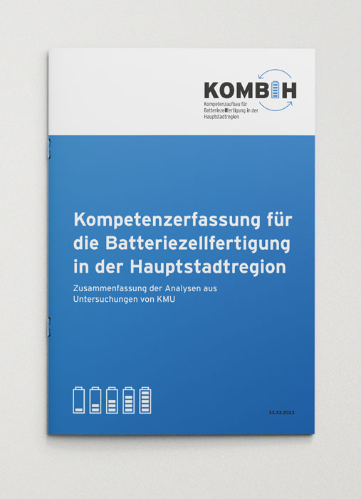 Erscheinungsbild für Bildungsprojekt KOMBiH: Template für Printprodukte