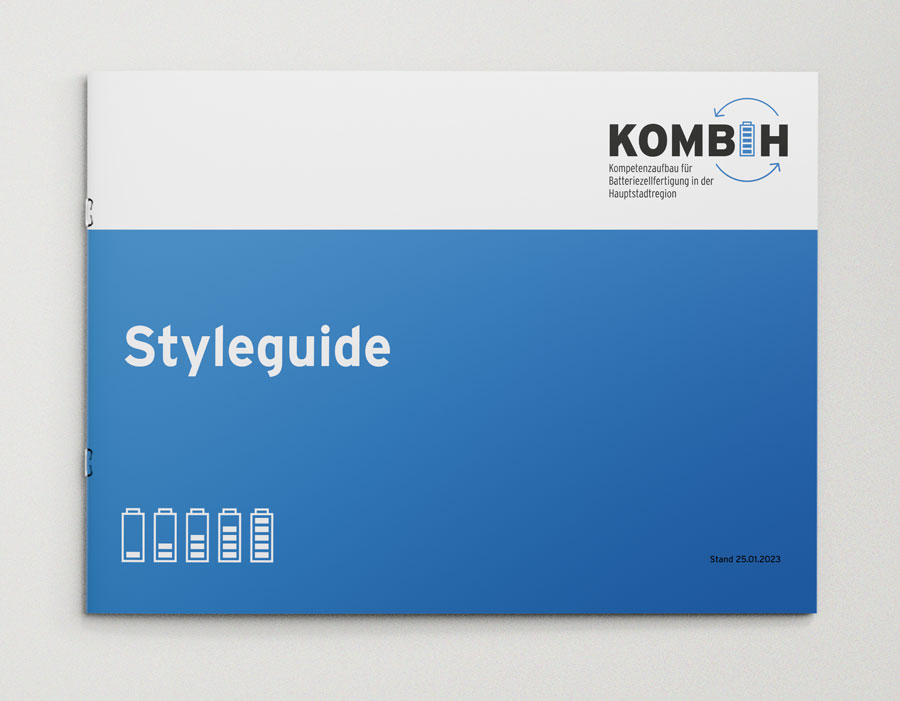 Erscheinungsbild für Institut – Bildungsprojekt KOMBiH: Styleguide