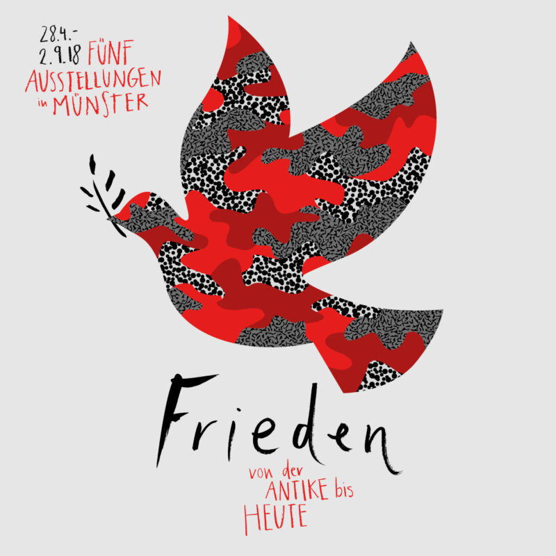 Projektvorschau: Erscheinungsbild für das Ausstellungsprojekt „Frieden. Von der Antike bis heute“ – fünf Institutionen in Münster